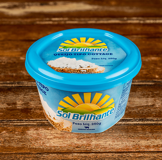 Sol Brilhante: Queijo Tipo Cottage