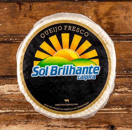 Sol Brilhante: Queijo Fresco Caipira