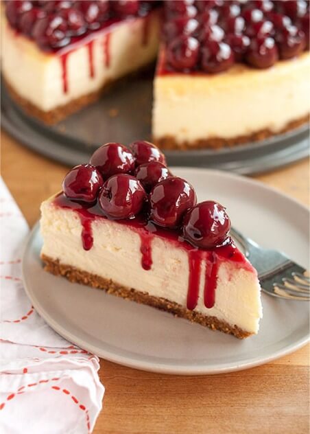 Cheesecake com calda